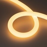 Лента светодиодная герметичная MOONLIGHT-SIDE-A336-D25mm 24V Warm2700 360deg (14.4 W/m, IP65, 2835, 5m, wire x1) (Arlight, Вывод боковой, 3 года)