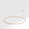 Трек ART-APRIORI-ROUND-HANG-R1800 (GD) (Arlight, IP20 Металл, 3 года)