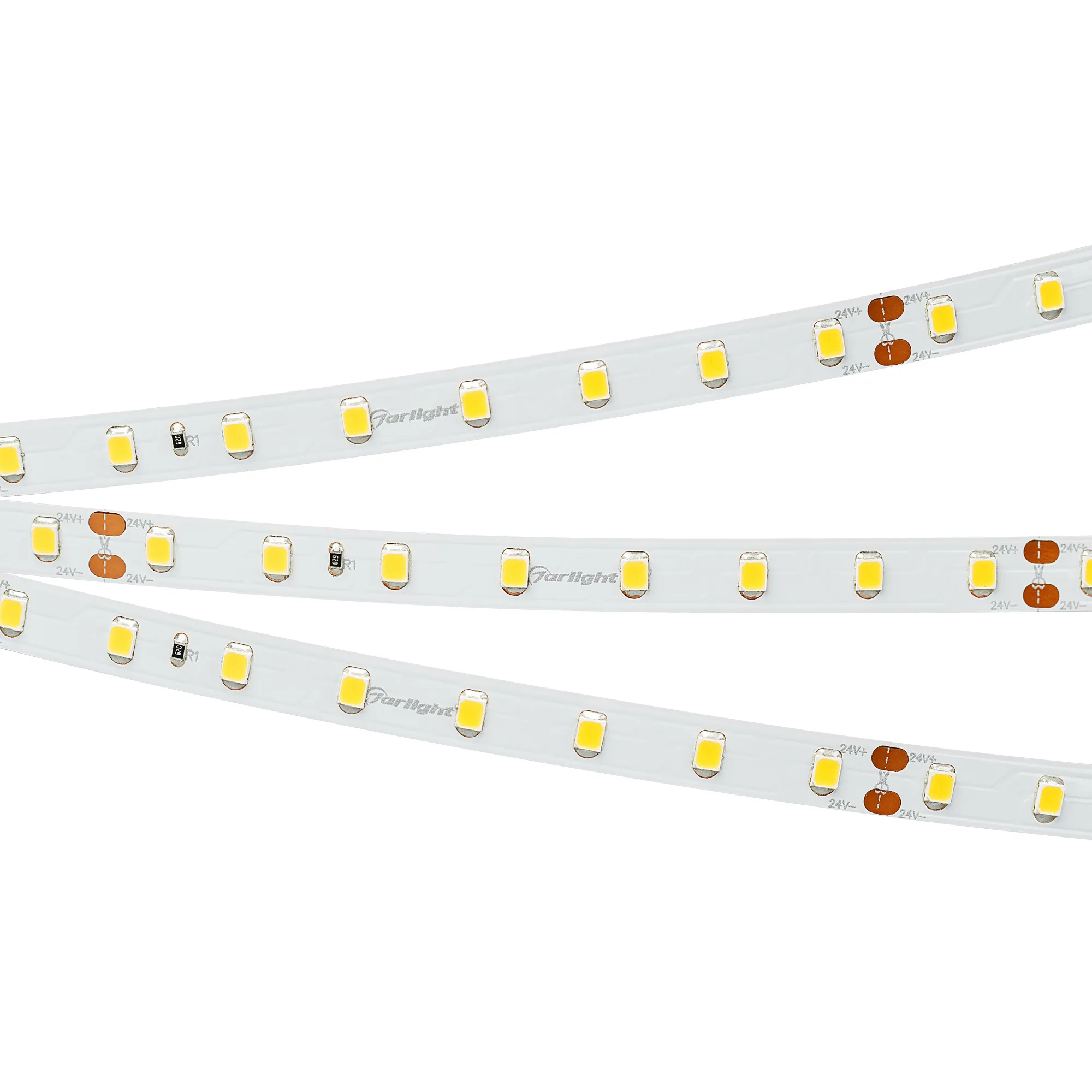 Лента светодиодная RT 2-5000 24V Warm2700 (2835, 80 LED/m, LUX) (Arlight, 6 Вт/м, IP20)