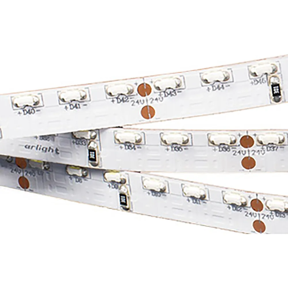 Лента светодиодная RS 2-5000 24V Red 2x (335, 600 LED) (Arlight, 9.6 Вт/м, IP20)