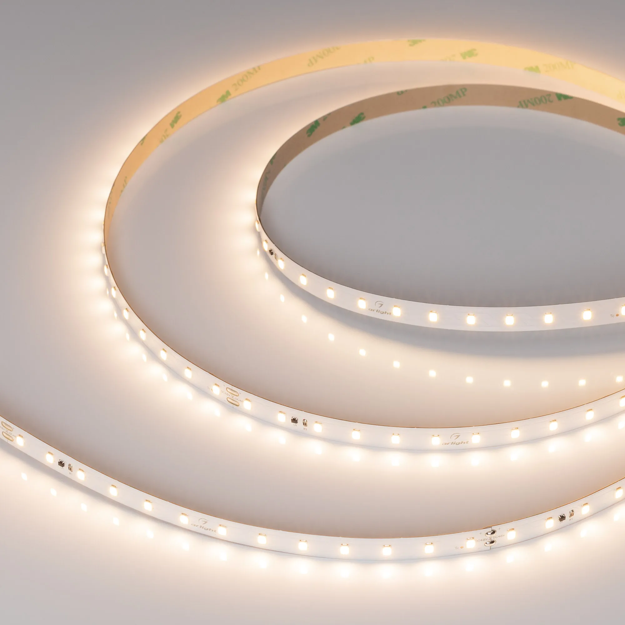 Лента светодиодная IC-A78-10mm 48V Warm3000 (4 W/m, IP20, 2835, 50m) (Arlight, стабилизированная)