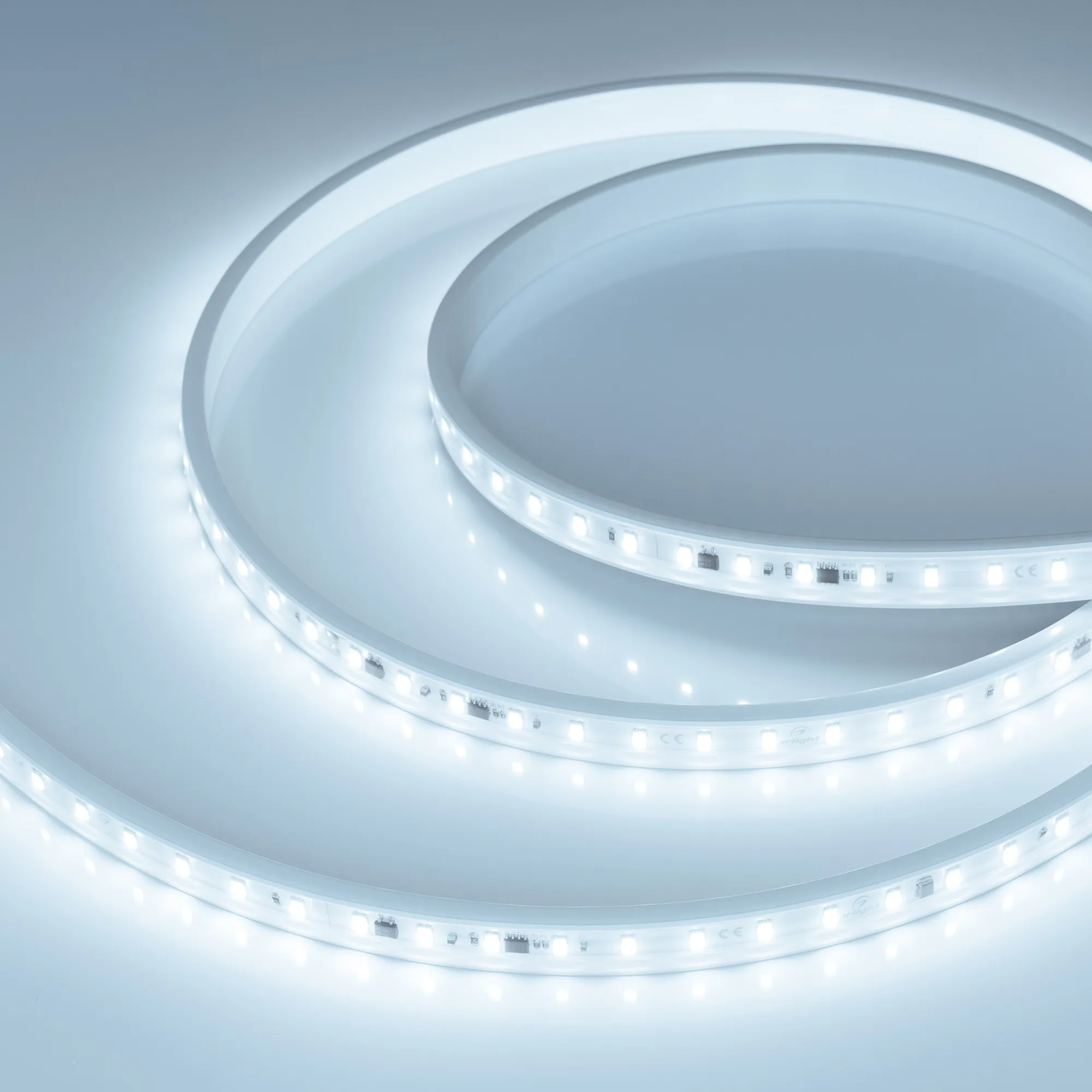 Лента светодиодная герметичная ARL-PV-C72-15.5mm 230V Cool 10K (14 W/m, IP65, 5630, 50m) (Arlight, -)