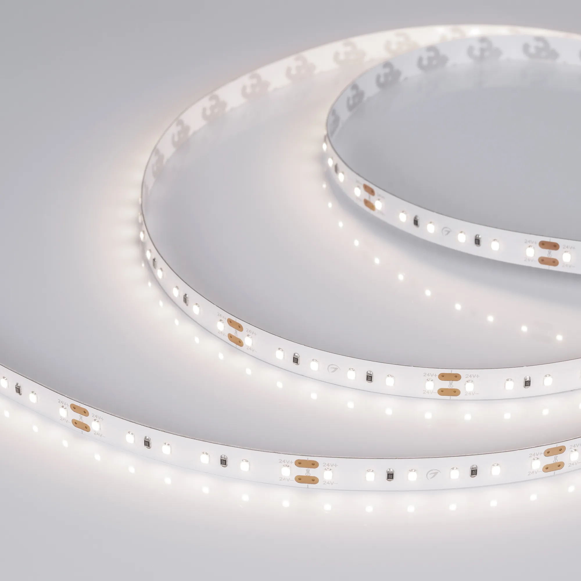 Лента светодиодная MICROLED-M120-8mm 24V Day4000 (6.5 W/m, IP20, 2216, 5m) (Arlight, Открытый) - изображение товара