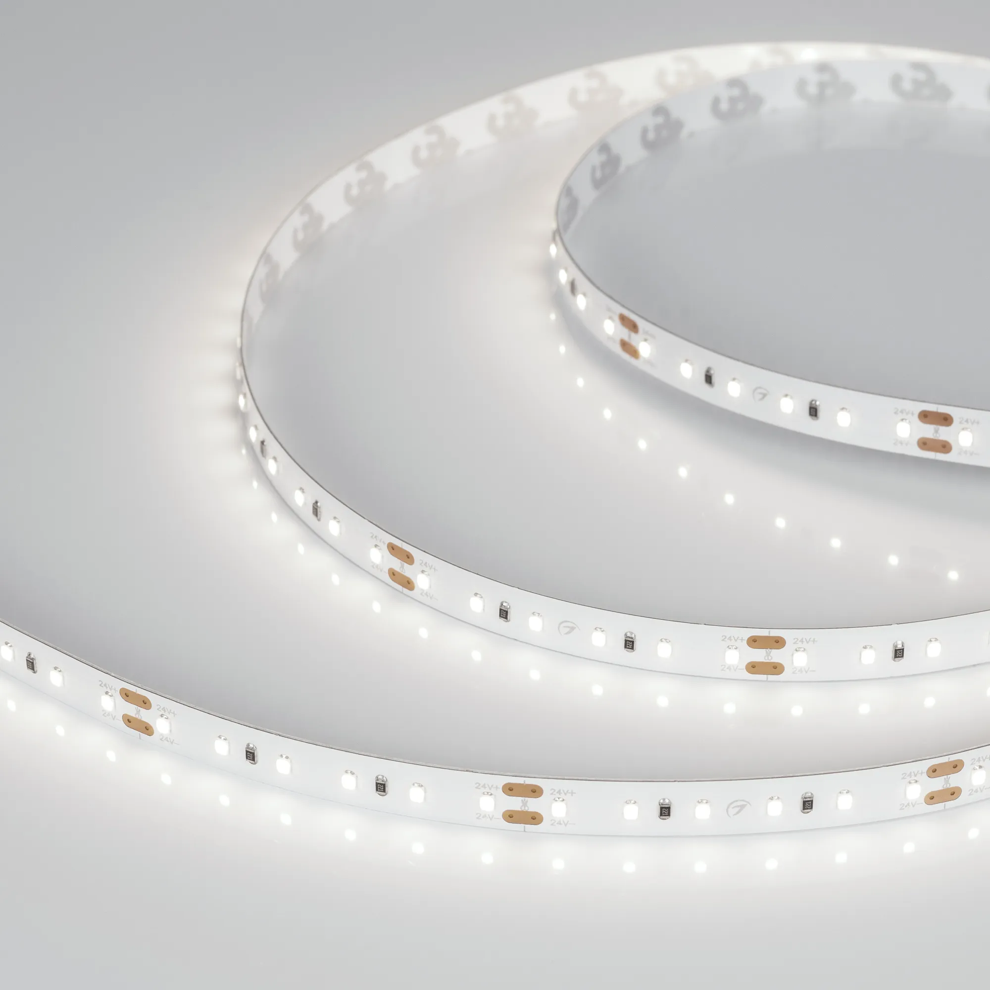 Лента светодиодная MICROLED-5000L 24V Day5000 8mm (2216, 120 LED/m, LUX) (Arlight, 6.5 Вт/м, IP20)
