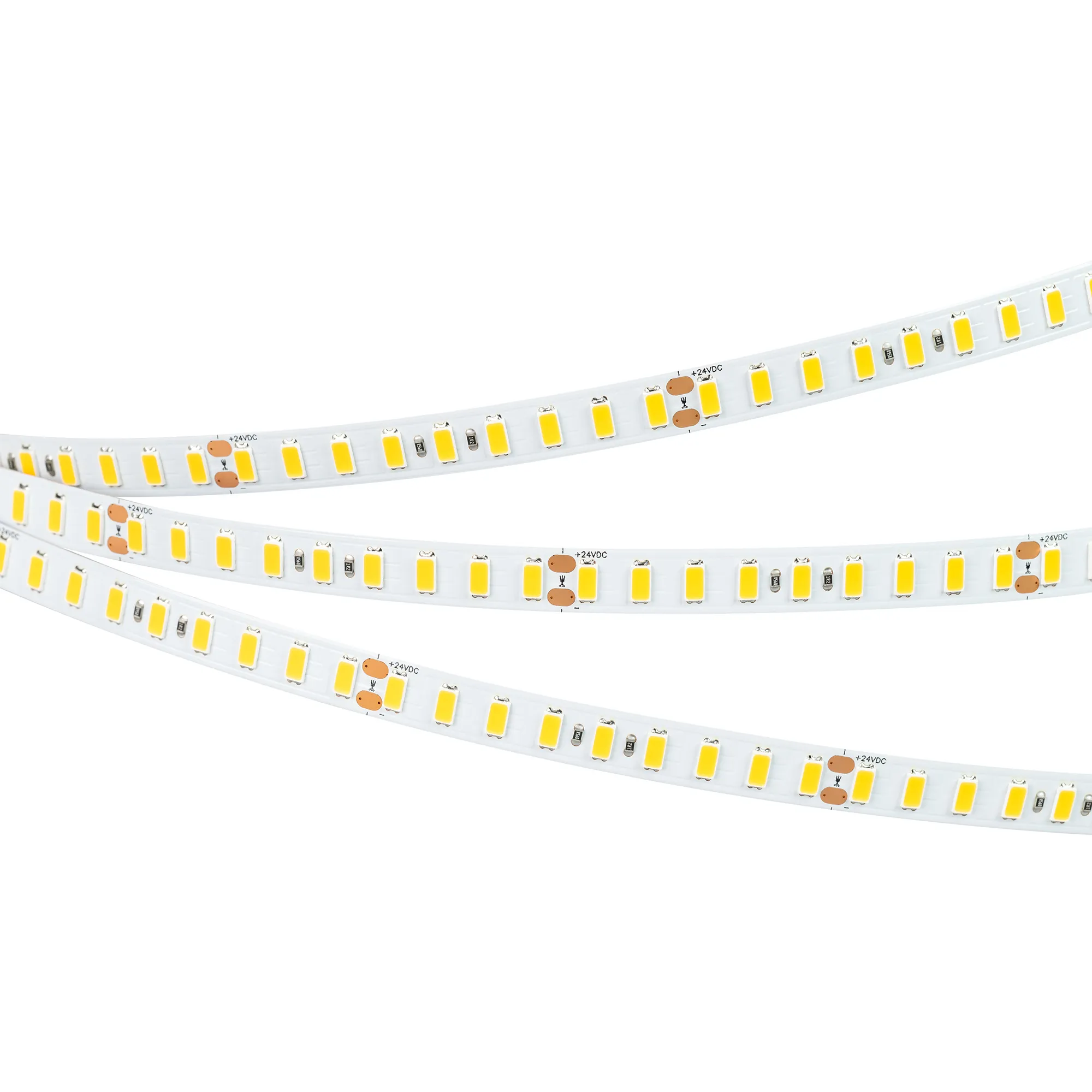 Лента светодиодная ULTRA-C126-10mm 24V Warm2700 (14.4 W/m, IP20, 5630, 5m) (Arlight, высок.эфф.200 лм/Вт)